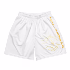 Unisex Recycled Mesh Shorts | Athletic Streetwear Performance Shorts